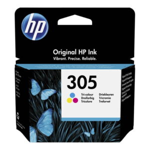 HP 305 Tri-color Original Ink Cartridge (3YM60AE) - Buy Online in Jordan | OfficeJo