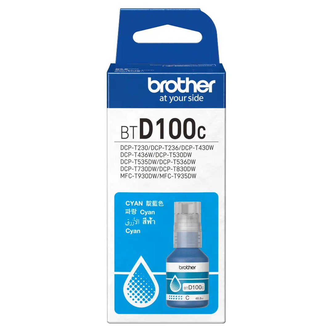 Brother D100C Cyan Original Ink Bottle Price in Jordan Brother D100C Cyan Original Ink Bottle - Buy Online in Jordan | OfficeJo