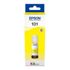 Epson 101 Yellow Original Ink Bottle Cartridge (C13T03V44A) 70ml Price in Jordan Epson 101 Yellow Original Ink Bottle Cartridge (C13T03V44A) 70ml - Buy Online in Jordan | OfficeJo
