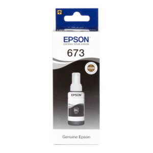 Epson T6731 Black Original Ink Bottle Cartridge (C13T67314A) 70ml Price in Jordan Epson T6731 Black Original Ink Bottle Cartridge (C13T67314A) 70ml - Buy Online in Jordan | OfficeJo