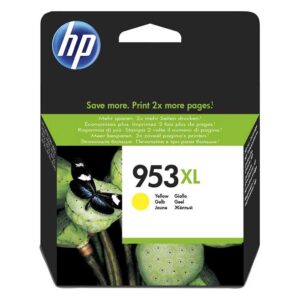 HP 953XL Yellow High Yield Original Ink Cartridge (F6U18AE) - Buy Online in Jordan | OfficeJo