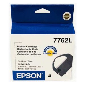 Epson LQ-680 Black Original Ribbon Cartridge (C13S015262) - Buy Online in Jordan | OfficeJo