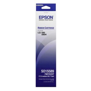 Epson LQ-590 Black Original Ribbon Cartridge (S015589) Price in Jordan Epson LQ-590 Black Original Ribbon Cartridge (S015589) - Buy Online in Jordan | OfficeJo