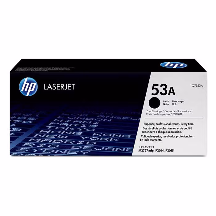 HP 53A Black Original Toner Cartridge (Q7553A) Price in Jordan HP 53A Black Original Toner Cartridge (Q7553A) - Buy Online in Jordan | OfficeJo