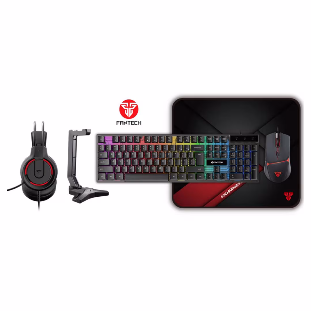 FANTECH P51 Gaming Set – 5-in-1 Bundle, RGB Lighting, Ergonomic Design Price in Jordan FANTECH P51 Gaming Set – 5-in-1 Bundle, RGB Lighting, Ergonomic Design - Buy Online in Jordan | OfficeJo
