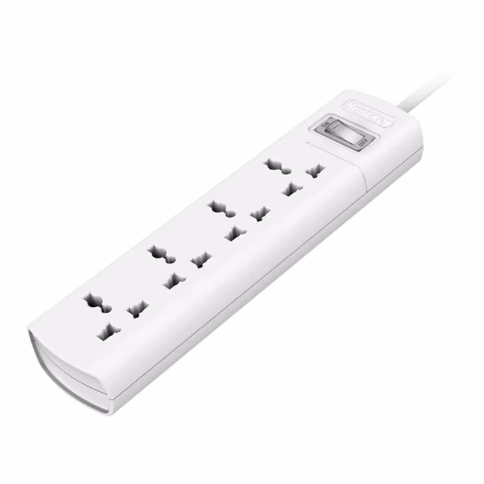 HuntKey Power Strip 4 Sokets 1.5 Meter (SZM401) - Buy Online in Jordan | OfficeJo