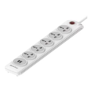 HuntKey Power Strip 5 Sokets & Two Powered USB Ports 3 Meter (SZN607) Price in Jordan HuntKey Power Strip 5 Sokets & Two Powered USB Ports 3 Meter (SZN607) - Buy Online in Jordan | OfficeJo