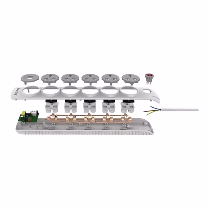 HuntKey Power Strip 5 Sokets & Two Powered USB Ports 3 Meter (SZN607) Price in Jordan HuntKey Power Strip 5 Sokets & Two Powered USB Ports 3 Meter (SZN607) - Buy Online in Jordan | OfficeJo
