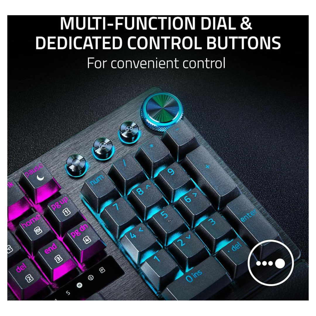 Razer Huntsman V3 Pro – Analog Optical Switches, Rapid Trigger, Adjustable Actuation Price in Jordan Razer Huntsman V3 Pro – Analog Optical Switches, Rapid Trigger, Adjustable Actuation - Buy Online in Jordan | OfficeJo