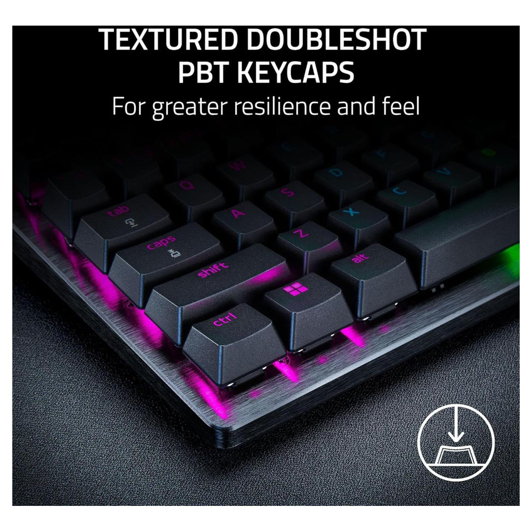 Razer Huntsman V3 Pro – Analog Optical Switches, Rapid Trigger, Adjustable Actuation Price in Jordan Razer Huntsman V3 Pro – Analog Optical Switches, Rapid Trigger, Adjustable Actuation - Buy Online in Jordan | OfficeJo