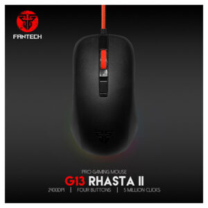 Fantech RHASTA II G13 Wired Gaming Mouse – 2400 DPI, RGB, 125Hz Polling Price in Jordan Fantech RHASTA II G13 Wired Gaming Mouse – 2400 DPI, RGB, 125Hz Polling - Buy Online in Jordan | OfficeJo