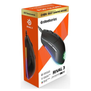 SteelSeries Rival 3 Wired Gaming Mouse – RGB, TrueMove Optical, 8500 CPI Price in Jordan SteelSeries Rival 3 Wired Gaming Mouse – RGB, TrueMove Optical, 8500 CPI - Buy Online in Jordan | OfficeJo