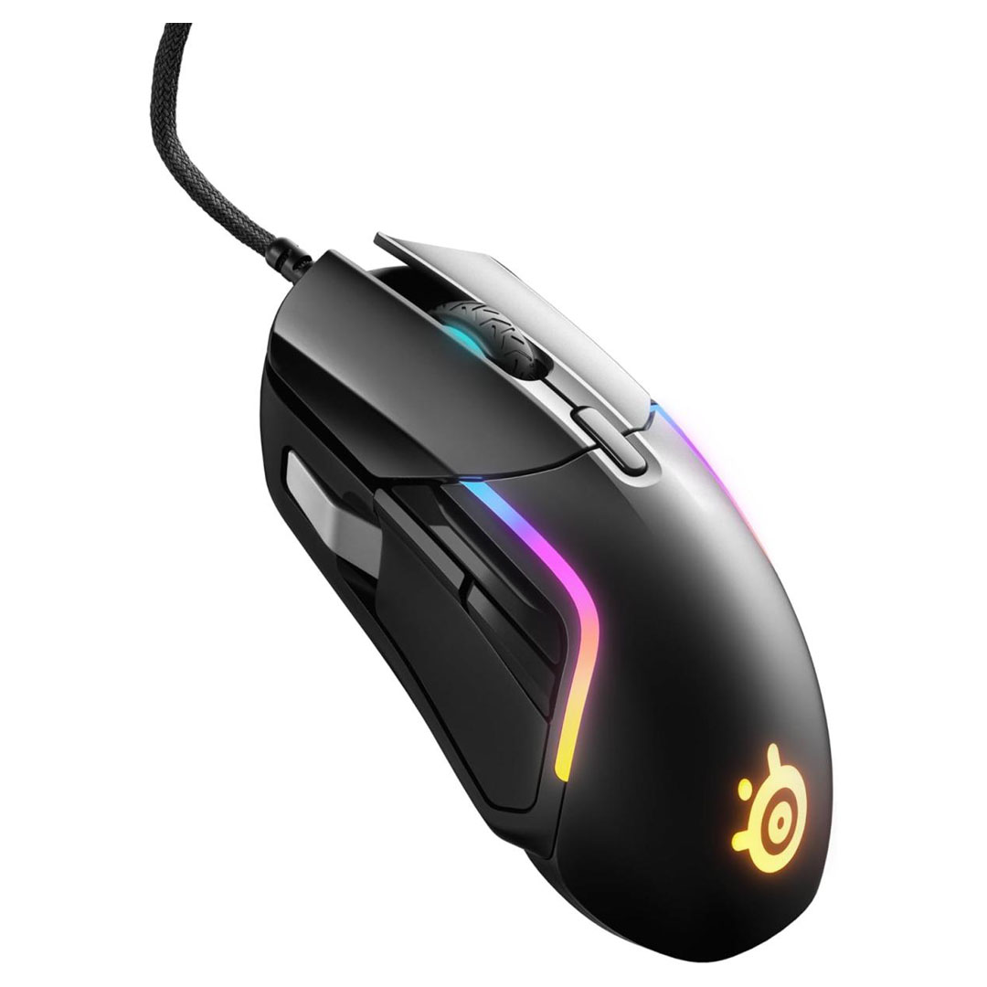 SteelSeries Rival 5 Wired Gaming Mouse – 18000 CPI, RGB Lighting Price in Jordan SteelSeries Rival 5 Wired Gaming Mouse – 18000 CPI, RGB Lighting - Buy Online in Jordan | OfficeJo