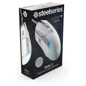 SteelSeries Rival 5 Gaming Mouse – 18000 CPI, RGB Lighting, Ergonomic - Buy Online in Jordan | OfficeJo