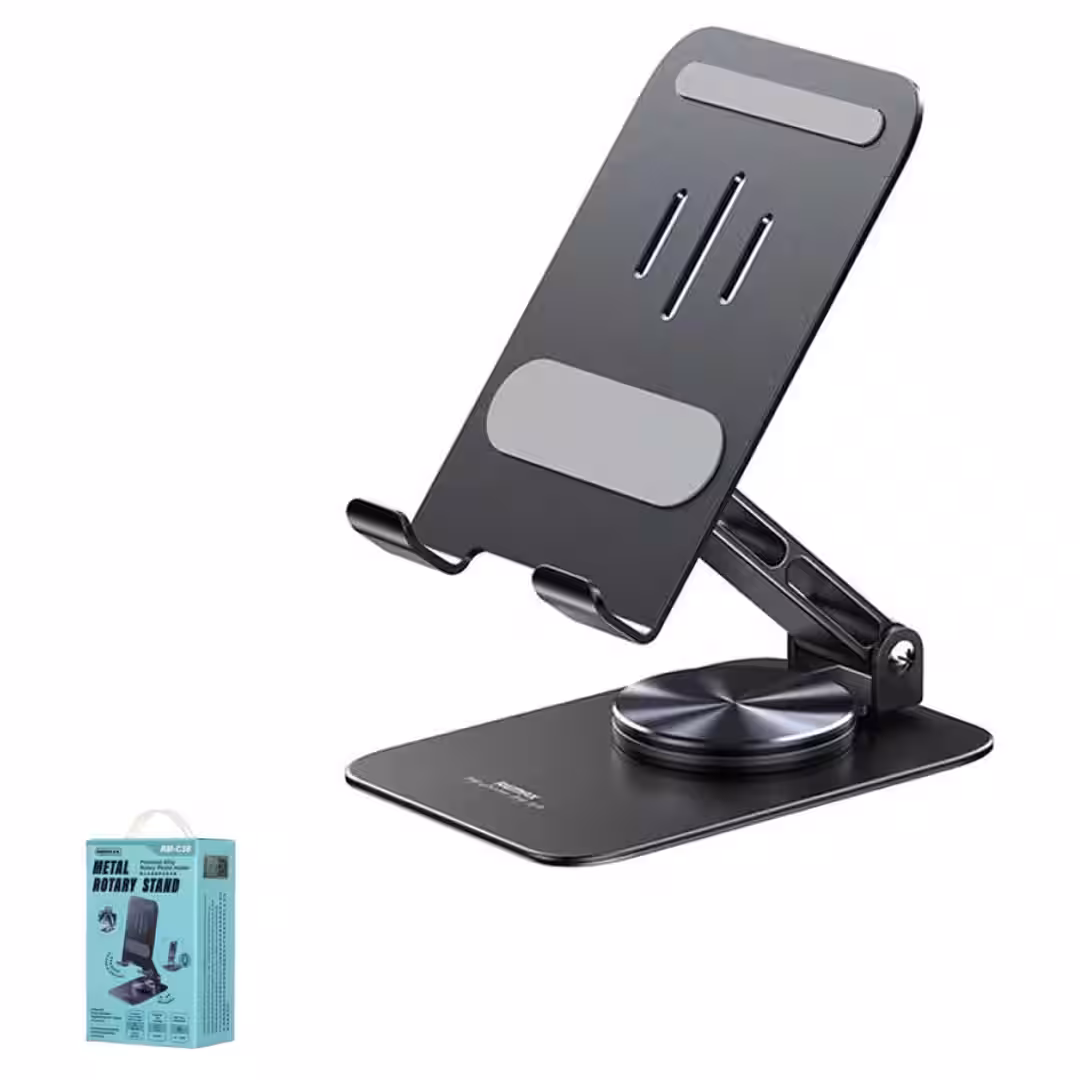 Remax RM-C38 Metal 360 Rotation Foldable Phone Holder Price in Jordan Remax RM-C38 Metal 360 Rotation Foldable Phone Holder - Buy Online in Jordan | OfficeJo