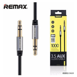 Remax 3.5mm AUX Audio Cable Copper Alloy (RM-L100) - Buy Online in Jordan | OfficeJo