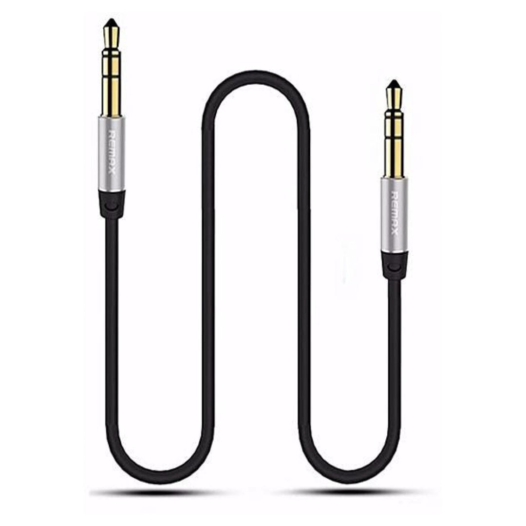 Remax 3.5mm AUX Audio Cable Copper Alloy (RM-L100) Price in Jordan Remax 3.5mm AUX Audio Cable Copper Alloy (RM-L100) - Buy Online in Jordan | OfficeJo