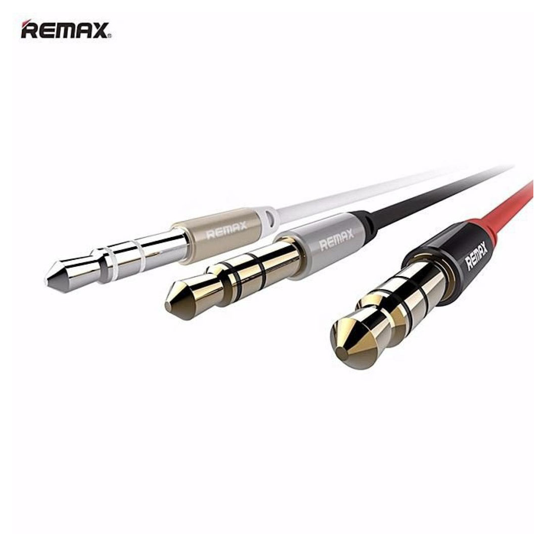 Remax 3.5mm AUX Audio Cable Copper Alloy (RM-L100) Price in Jordan Remax 3.5mm AUX Audio Cable Copper Alloy (RM-L100) - Buy Online in Jordan | OfficeJo