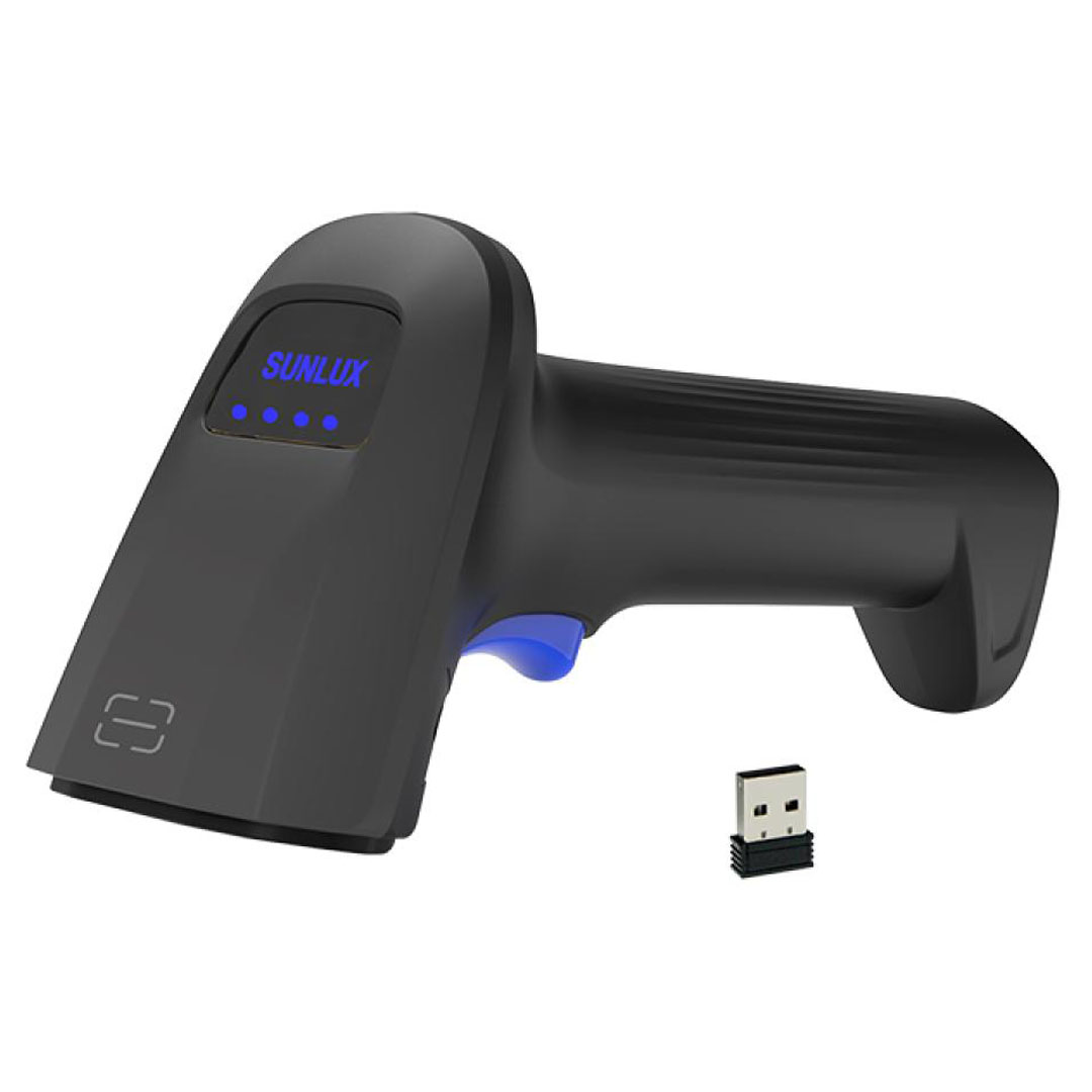 SUNLUX RW10 2D Wireless Barcode Scanner – 2.4G/BT, Drop-Resistant Price in Jordan SUNLUX RW10 2D Wireless Barcode Scanner – 2.4G/BT, Drop-Resistant - Buy Online in Jordan | OfficeJo