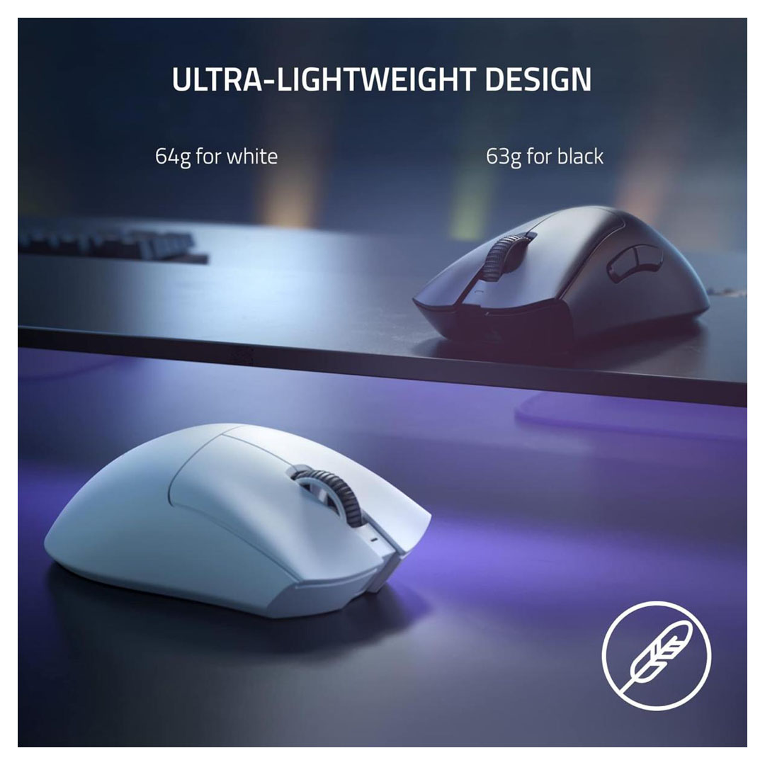 Razer DeathAdder V3 Pro – 63g Lightweight, 30K DPI, 90Hr Battery Price in Jordan Razer DeathAdder V3 Pro – 63g Lightweight, 30K DPI, 90Hr Battery - Buy Online in Jordan | OfficeJo