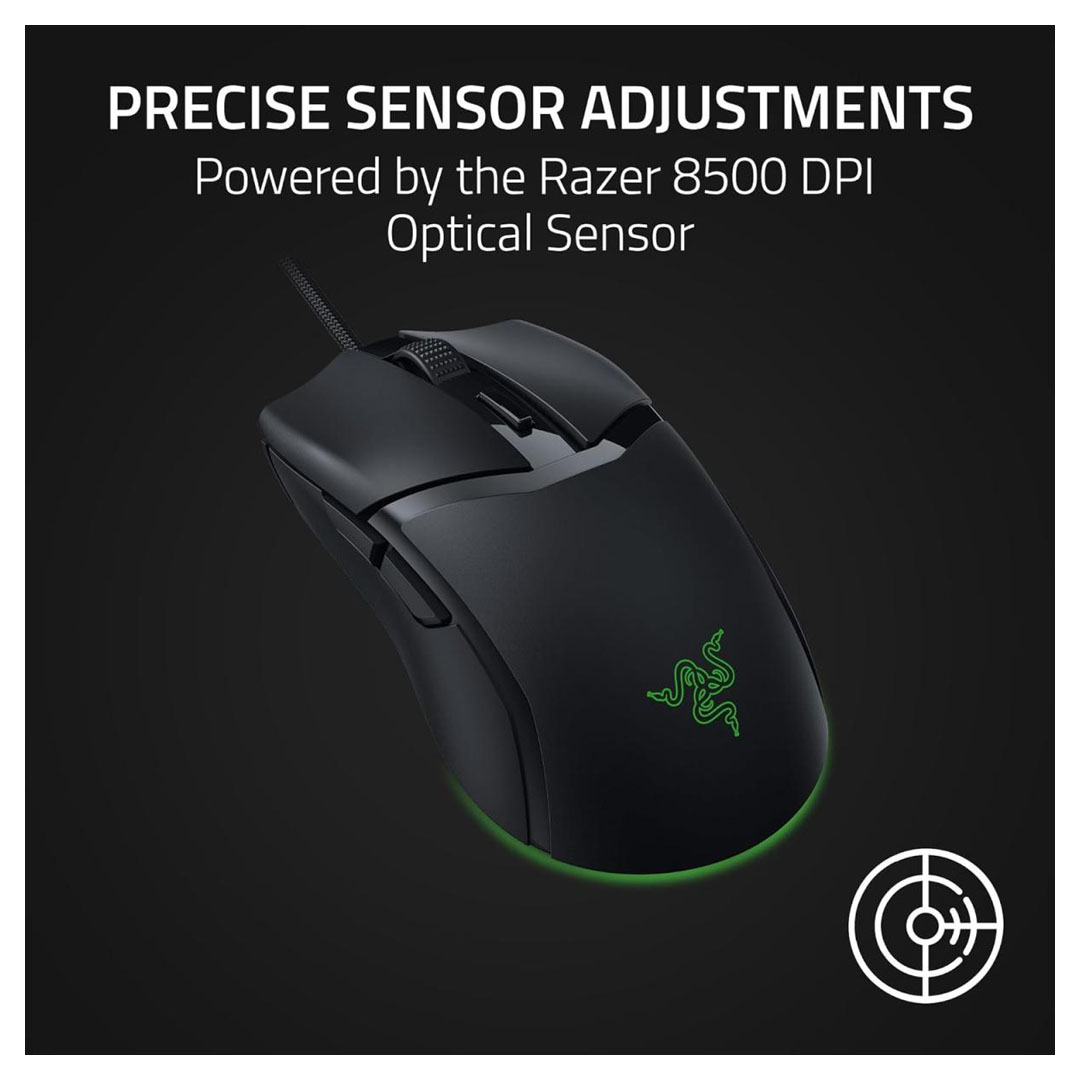 Razer Cobra Chroma RGB Wired Gaming Mouse – 8500 DPI, 58g, 6 Buttons - Buy Online in Jordan | OfficeJo