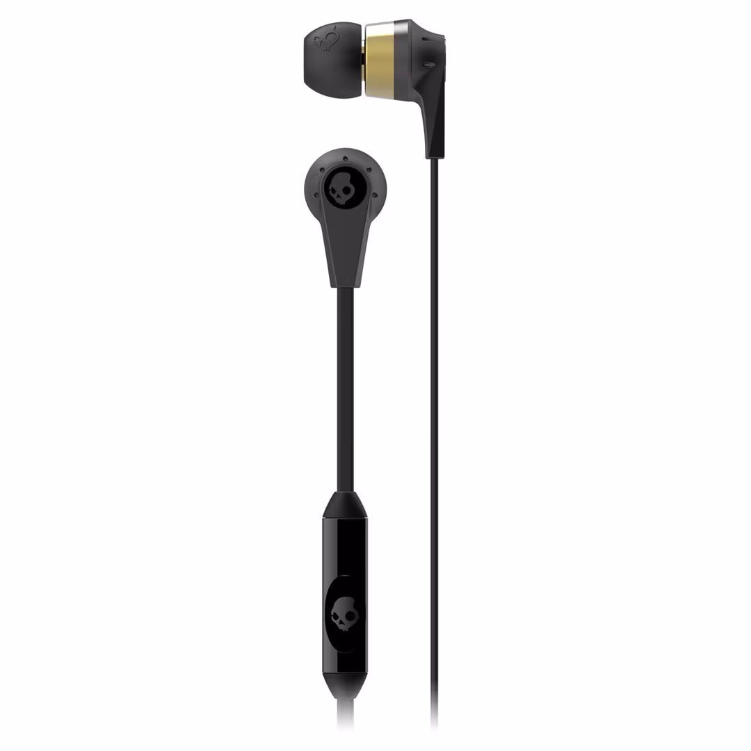 Skullcandy Inkd 2 In-Ear Headphones with Mic (Gold/Black) Price in Jordan Skullcandy Inkd 2 In-Ear Headphones with Mic (Gold/Black) - Buy Online in Jordan | OfficeJo