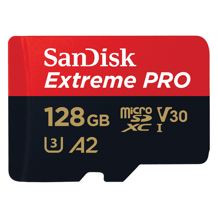 SanDisk Extreme Pro MicroSDXC UHS-I U3 A2 V30 128GB + Adapter Price in Jordan SanDisk Extreme Pro MicroSDXC UHS-I U3 A2 V30 128GB + Adapter - Buy Online in Jordan | OfficeJo
