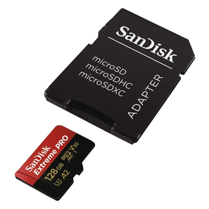 SanDisk Extreme Pro MicroSDXC UHS-I U3 A2 V30 128GB + Adapter Price in Jordan SanDisk Extreme Pro MicroSDXC UHS-I U3 A2 V30 128GB + Adapter - Buy Online in Jordan | OfficeJo