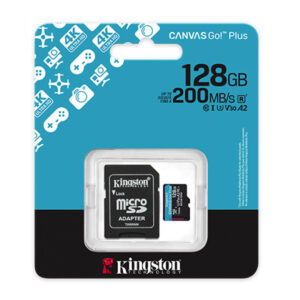 Kingston 128GB Canvas Go! Plus microSDXC – Class 10, 200MB/s Read, Lifetime Warranty - Buy Online in Jordan | OfficeJo