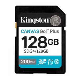 Kingston Canvas Go! Plus SD Card 128GB – Class 10, UHS-I, U3, V30, Up to 200MB/s - Buy Online in Jordan | OfficeJo