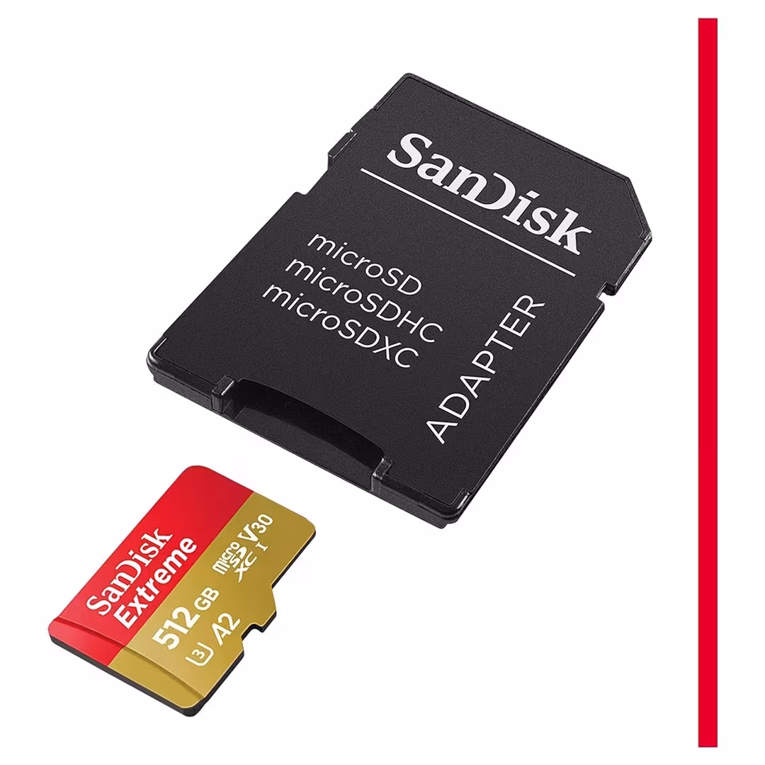 SanDisk 512GB Extreme microSDXC UHS-I Memory Card + Adapter Price in Jordan SanDisk 512GB Extreme microSDXC UHS-I Memory Card + Adapter - Buy Online in Jordan | OfficeJo