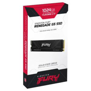 Kingston FURY Renegade G5 1TB SSD – PCIe 5.0, 14,200MB/s, NVMe M.2 - Buy Online in Jordan | OfficeJo