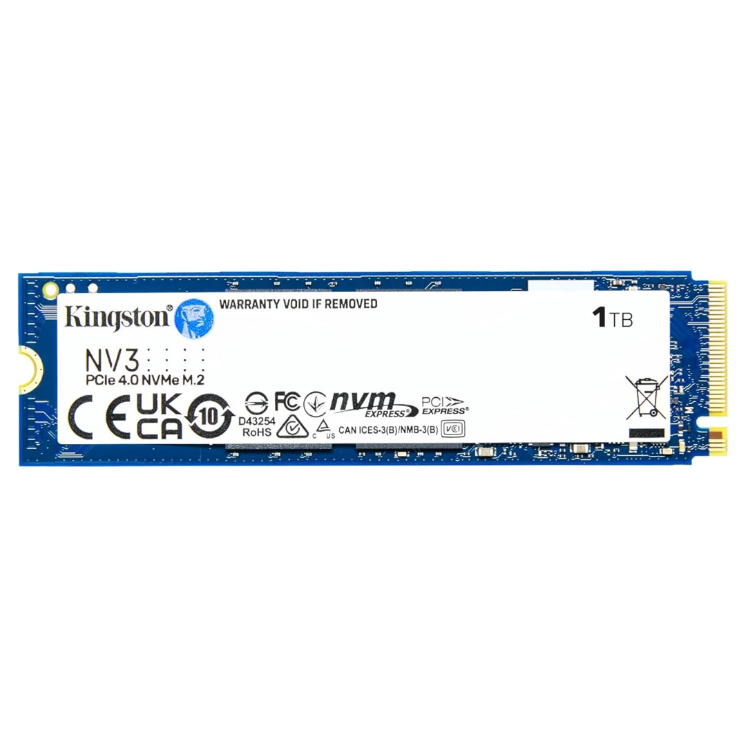 Kingston NV3 1TB NVMe SSD – PCIe Gen 4, 6000MB/s Read, M.2 2280 Price in Jordan Kingston NV3 1TB NVMe SSD – PCIe Gen 4, 6000MB/s Read, M.2 2280 - Buy Online in Jordan | OfficeJo