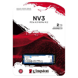 Kingston NV3 2TB NVMe SSD – PCIe Gen 4x4, 6000 MB/s Read Price in Jordan Kingston NV3 2TB NVMe SSD – PCIe Gen 4x4, 6000 MB/s Read - Buy Online in Jordan | OfficeJo