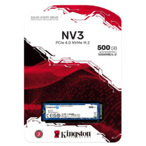 Kingston NV3 500GB SSD – M.2 NVMe Gen 4, 6000 MB/s Read, 5000 MB/s Write Price in Jordan Kingston NV3 500GB SSD – M.2 NVMe Gen 4, 6000 MB/s Read, 5000 MB/s Write - Buy Online in Jordan | OfficeJo
