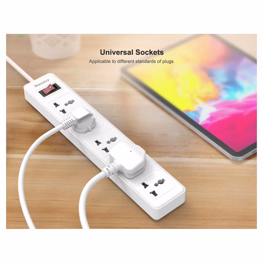 HuntKey Power Strip 5 Sokets 3 Meter (SSZ501) Price in Jordan HuntKey Power Strip 5 Sokets 3 Meter (SSZ501) - Buy Online in Jordan | OfficeJo