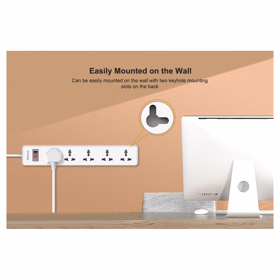 HuntKey Power Strip 5 Sokets 3 Meter (SSZ501) Price in Jordan HuntKey Power Strip 5 Sokets 3 Meter (SSZ501) - Buy Online in Jordan | OfficeJo