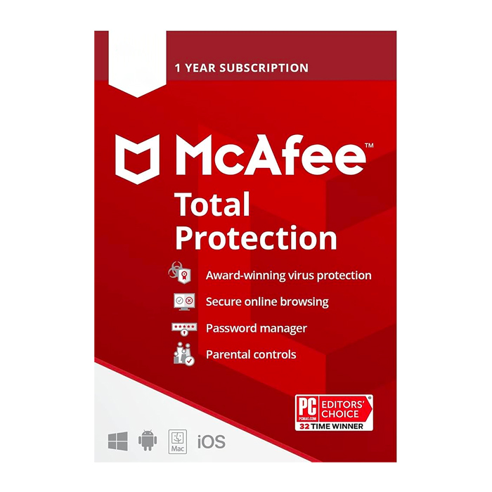 Mcafee Total Protection 2023 (Digital Download) Price in Jordan Mcafee Total Protection 2023 (Digital Download) - Buy Online in Jordan | OfficeJo
