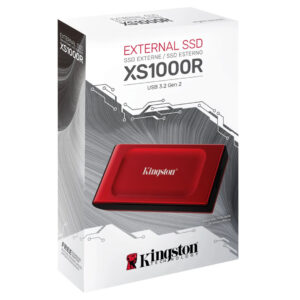 Kingston XS1000 2TB Portable SSD USB-C Red - Buy Online in Jordan | OfficeJo