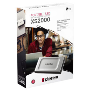 Kingston XS2000 2TB High-Performance Portable SSD USB-C - Buy Online in Jordan | OfficeJo