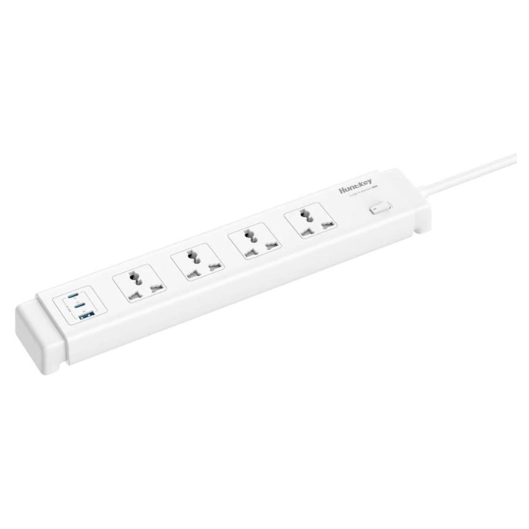 Huntkey 5-Outlet USB Type-C Power Strip 3M – 2500W, Surge Protection, PD 20W Price in Jordan Huntkey 5-Outlet USB Type-C Power Strip 3M – 2500W, Surge Protection, PD 20W - Buy Online in Jordan | OfficeJo