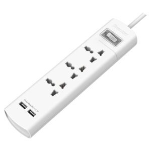 HuntKey Power Strip 3 Sokets & Two Powered USB Ports1.5 Meter (SZM307) Price in Jordan HuntKey Power Strip 3 Sokets & Two Powered USB Ports1.5 Meter (SZM307) - Buy Online in Jordan | OfficeJo