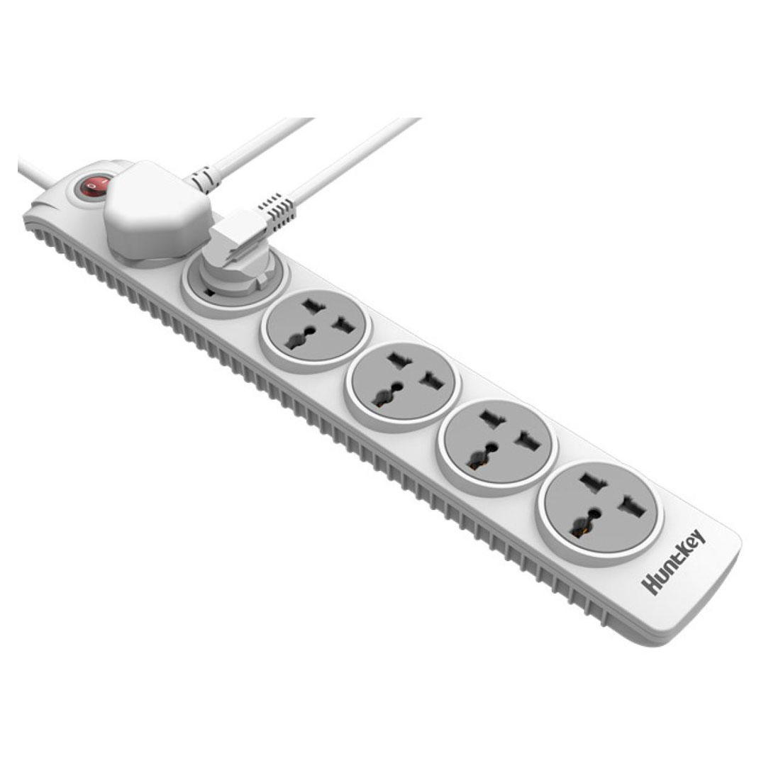 Huntkey SZN601 6-Port UK Plug Power Strip – 3M Cord, 2500W, Child-Safe Shutters Price in Jordan Huntkey SZN601 6-Port UK Plug Power Strip – 3M Cord, 2500W, Child-Safe Shutters - Buy Online in Jordan | OfficeJo