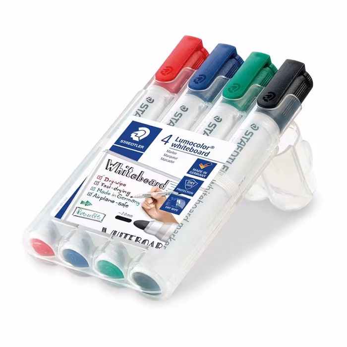 Staedtler 4 Lumocolor Whiteboard Marker Price in Jordan Staedtler 4 Lumocolor Whiteboard Marker - Buy Online in Jordan | OfficeJo