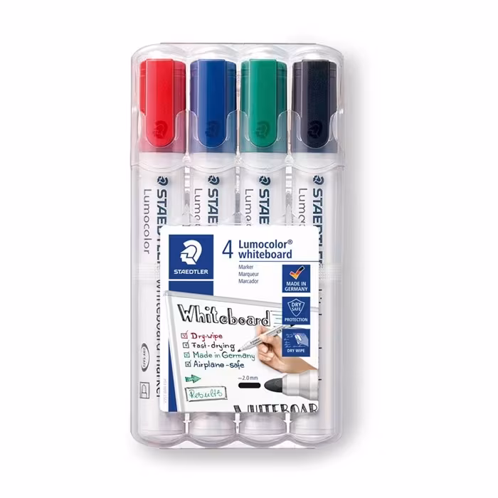 Staedtler 4 Lumocolor Whiteboard Marker Price in Jordan Staedtler 4 Lumocolor Whiteboard Marker - Buy Online in Jordan | OfficeJo