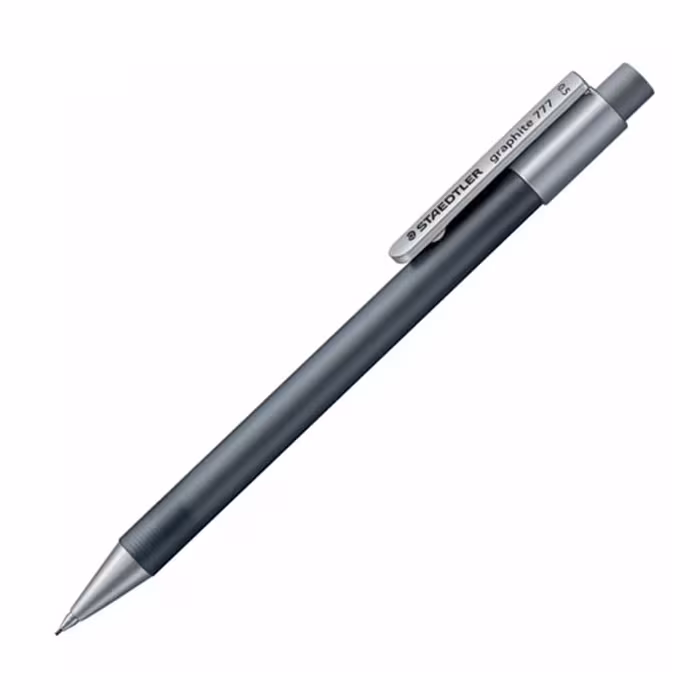 Mechanical Pencil 0.5mm Gray Barrel Staedtler Graphite (777) - Buy Online in Jordan | OfficeJo