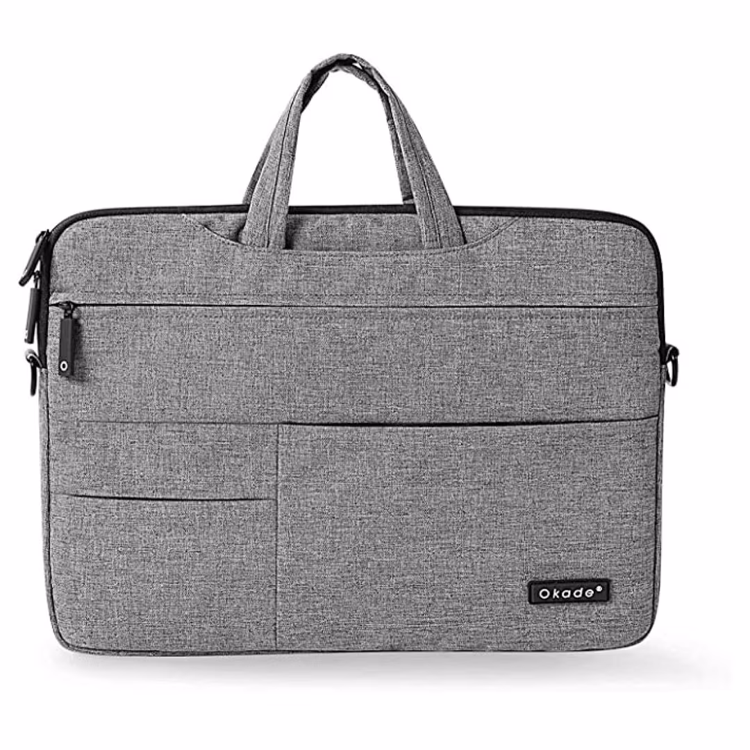 Okade T41 15.6 inch Laptop Bag Grey – Portable, Durable Price in Jordan Okade T41 15.6 inch Laptop Bag Grey – Portable, Durable - Buy Online in Jordan | OfficeJo