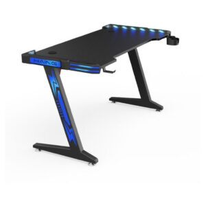 HAING TABLE-Z-XBLUE Gaming Table – 1200×600mm, RGB Lighting, Steel Frame Price in Jordan HAING TABLE-Z-XBLUE Gaming Table – 1200×600mm, RGB Lighting, Steel Frame - Buy Online in Jordan | OfficeJo