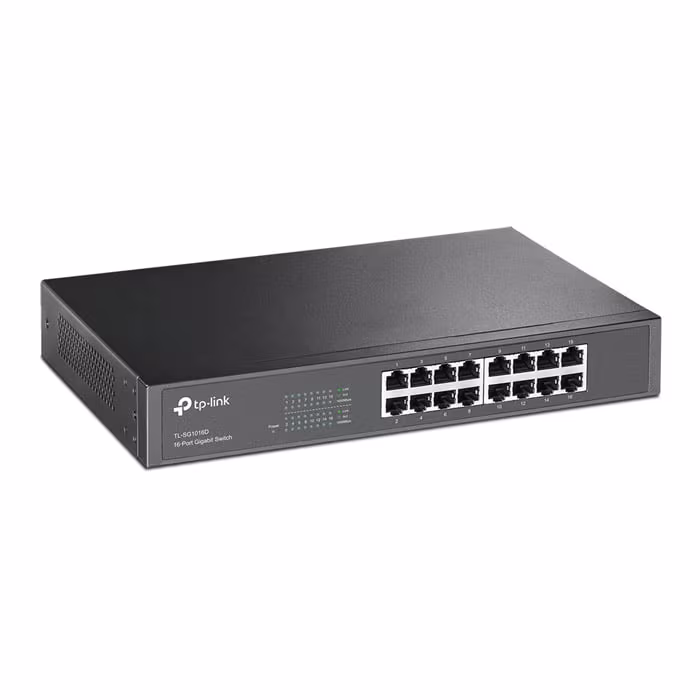 TP-Link TL-SG1016D 16-Port Gigabit Desktop/Rackmount Switch Price in Jordan TP-Link TL-SG1016D 16-Port Gigabit Desktop/Rackmount Switch - Buy Online in Jordan | OfficeJo