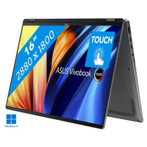 ASUS Vivobook 16 Flip – Intel Ultra 7, RTX 5050, OLED 3K Touch Price in Jordan ASUS Vivobook 16 Flip – Intel Ultra 7, RTX 5050, OLED 3K Touch - Buy Online in Jordan | OfficeJo